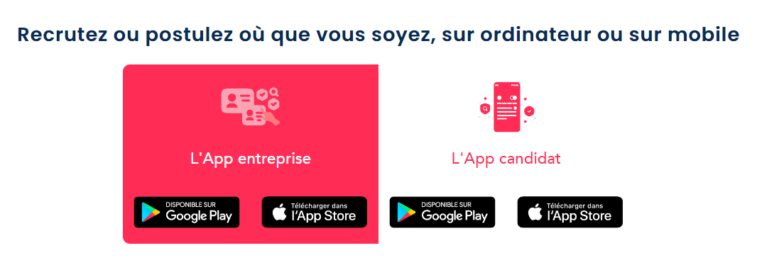 Aperçu des deux options de connexion - Ancienne UI