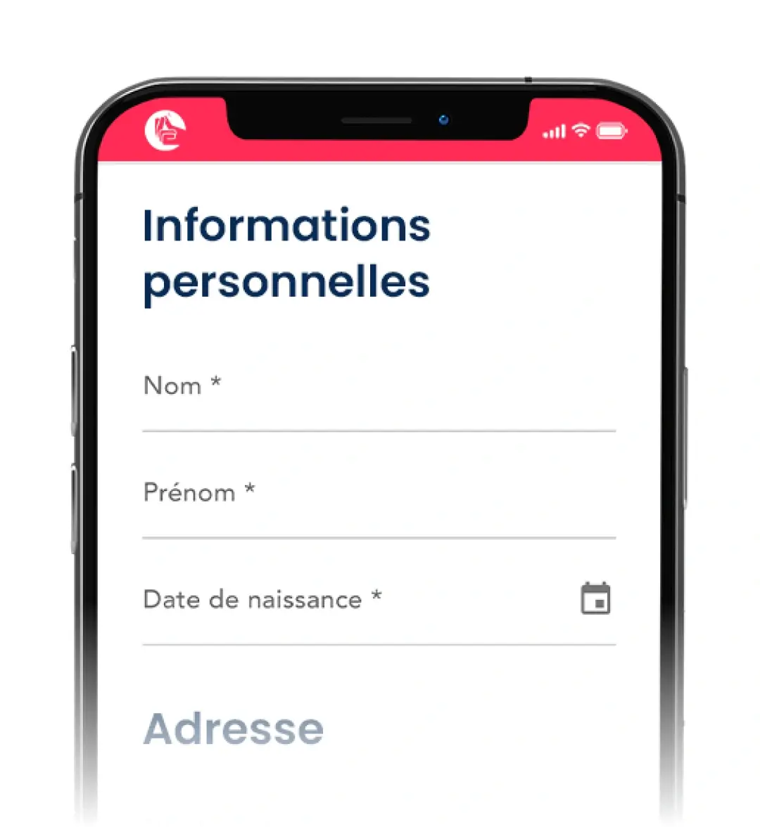Étape 2-1 - Complétez vos informations personnelles