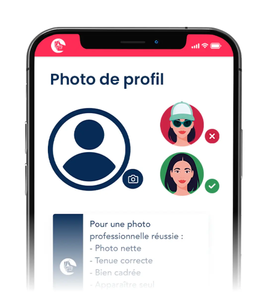 Étape 2-2 - Ajoutez une photo de profil