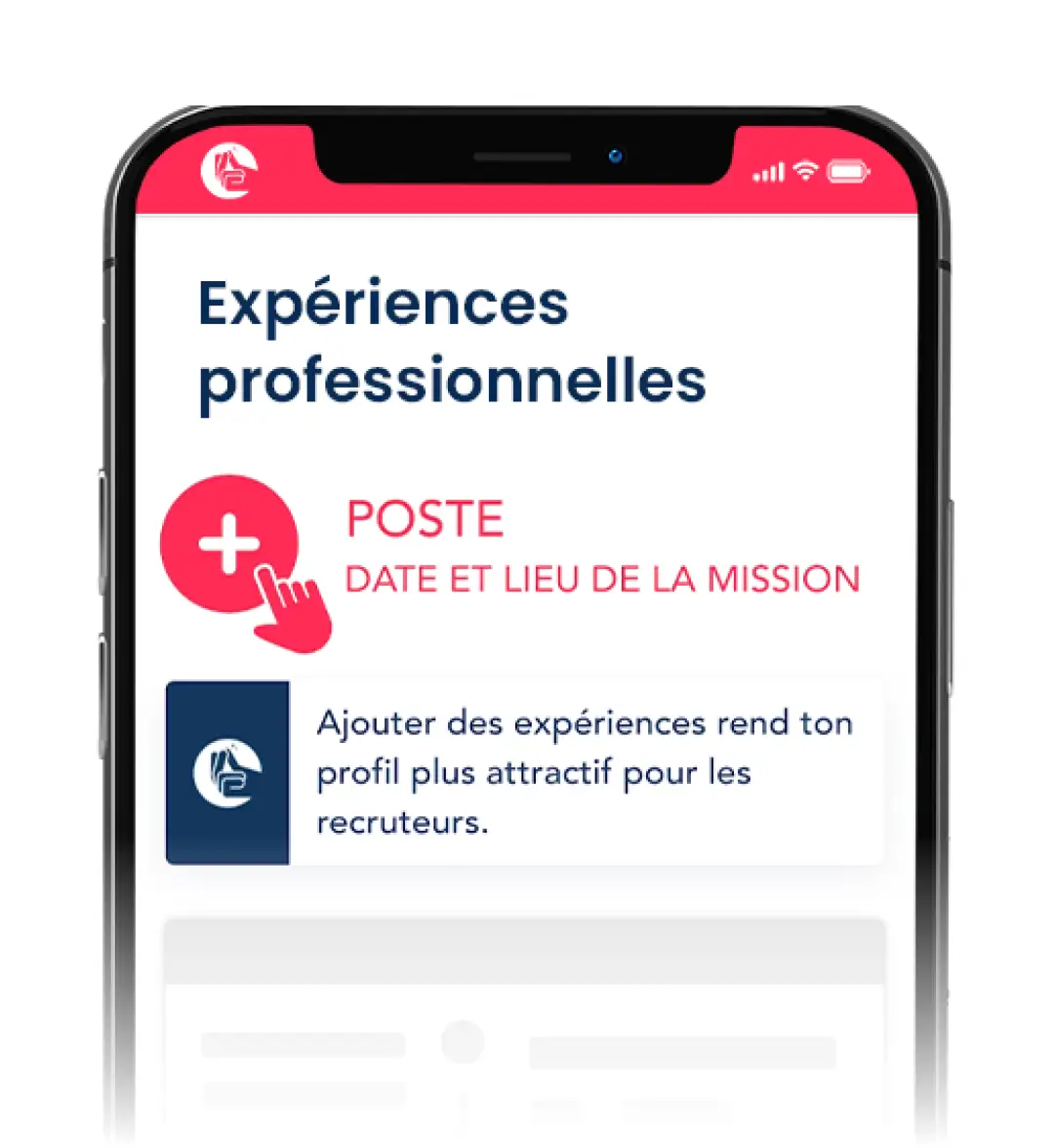 Étape 2-3 - Ajoutez vos expériences professionnelles