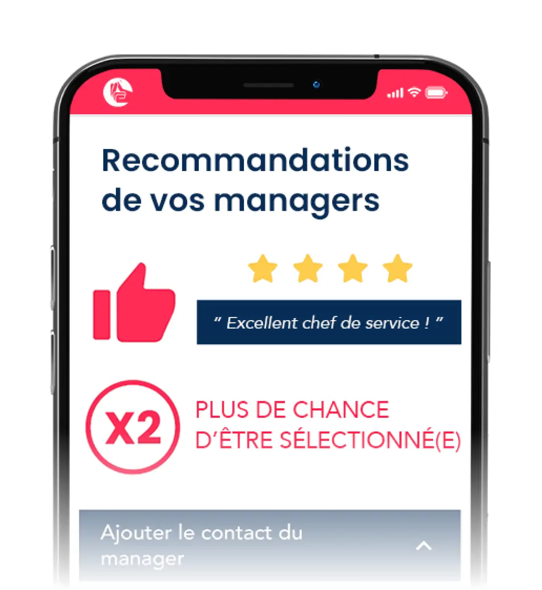 Étape 2-4 - Faites vous recommander par vos anciens managers