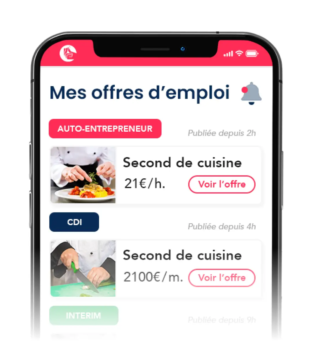 Étape 3-1 - Sélectionnez les offres Étape 3-1 - Sélectionnez les offres qui vous correspondent - partie 1