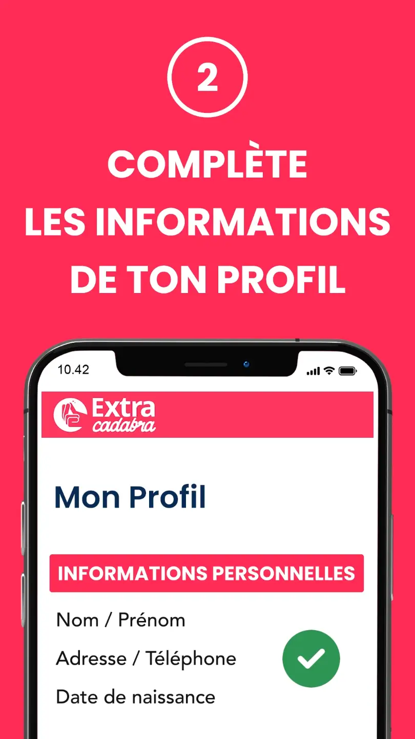 Complète les informations de ton profil : Gros plan sur les champs à remplir pour créer un compte (nom, prénom, email, etc.)